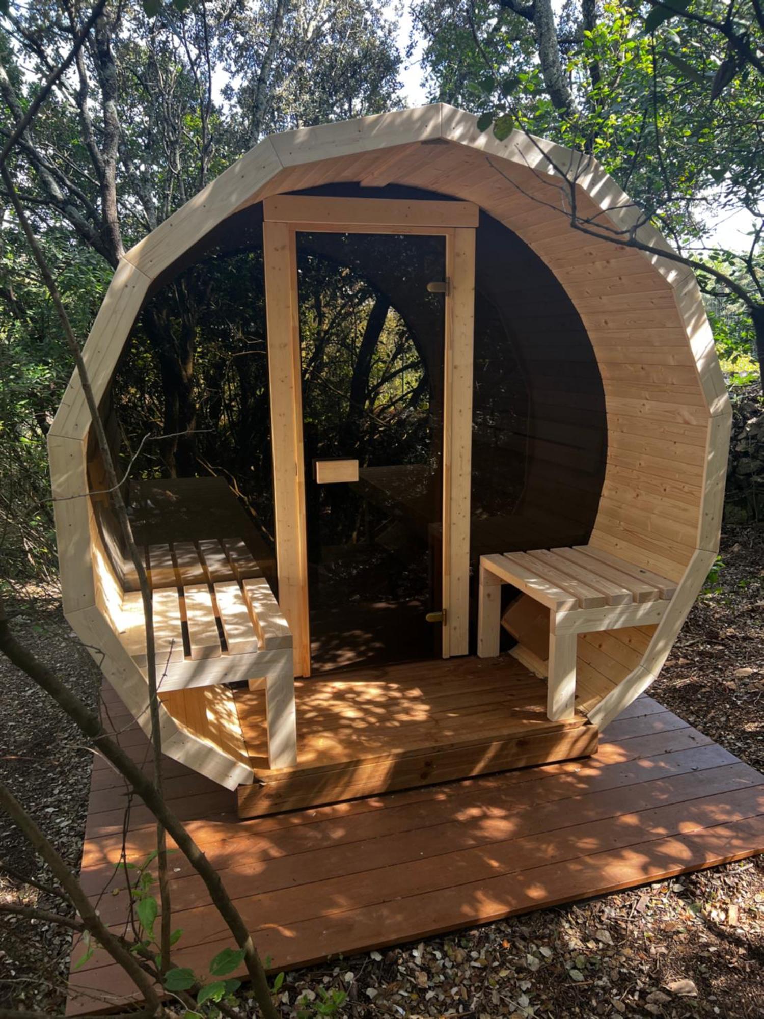 La Canopee Private Ecolodges Nîmes Eksteriør bilde
